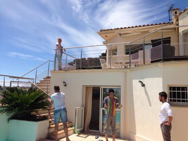 Radosław Majdan imprezuje w Cannes