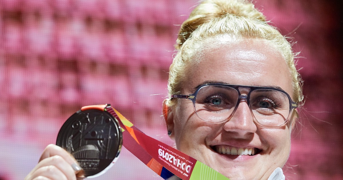 Lekkoatletyczne MŚ: Joanna Fiodorow odebrała srebrny medal MŚ - Sport
