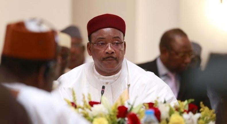 Niger's President Mahamadou Issoufou. (REUTERS/Afolabi Sotunde)