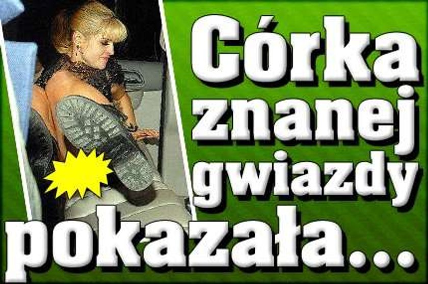 Córka Osbourne'a bez majtek. Mocne foto!