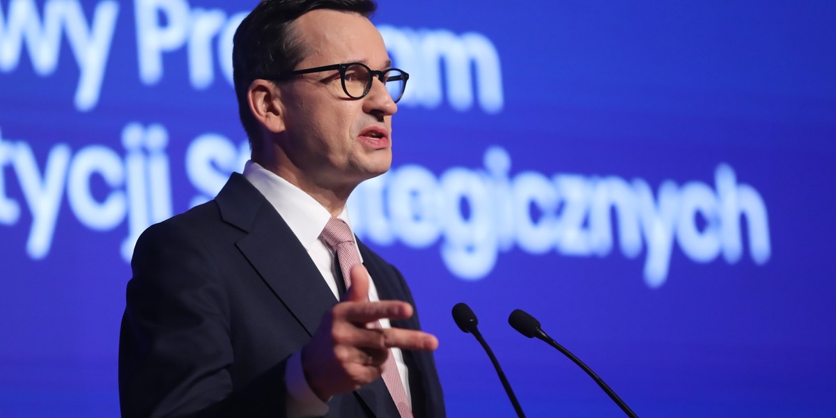 Premier Mateusz Morawiecki