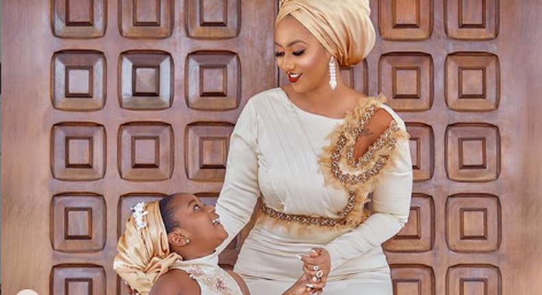 Hajia and her daughter 