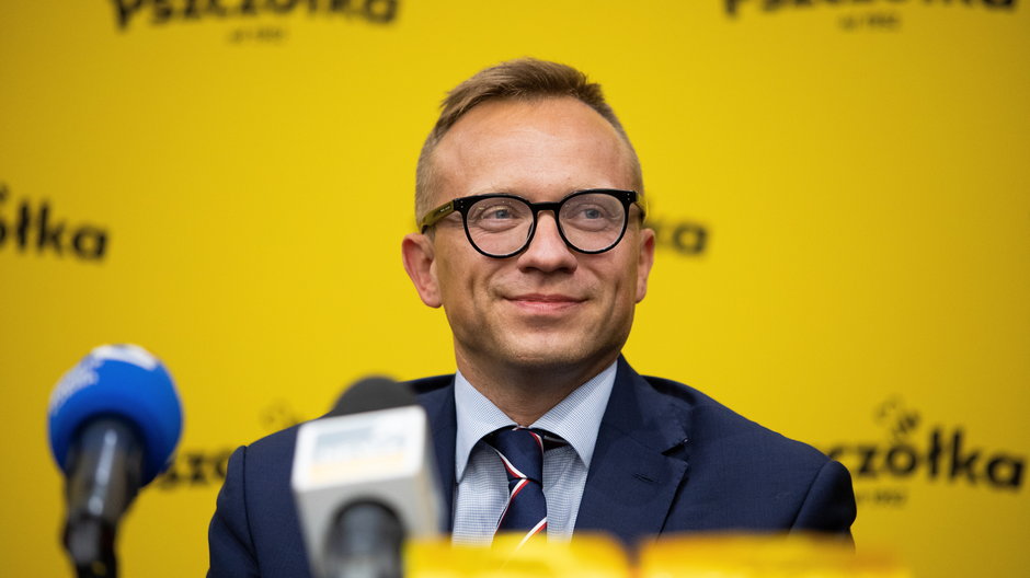 Wiceminister finansów Artur Soboń