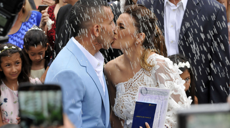 Carlos Tévez megnősült/Fotó: AFP