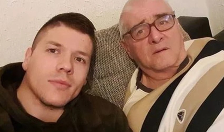 Sloba Radanović sa ocem