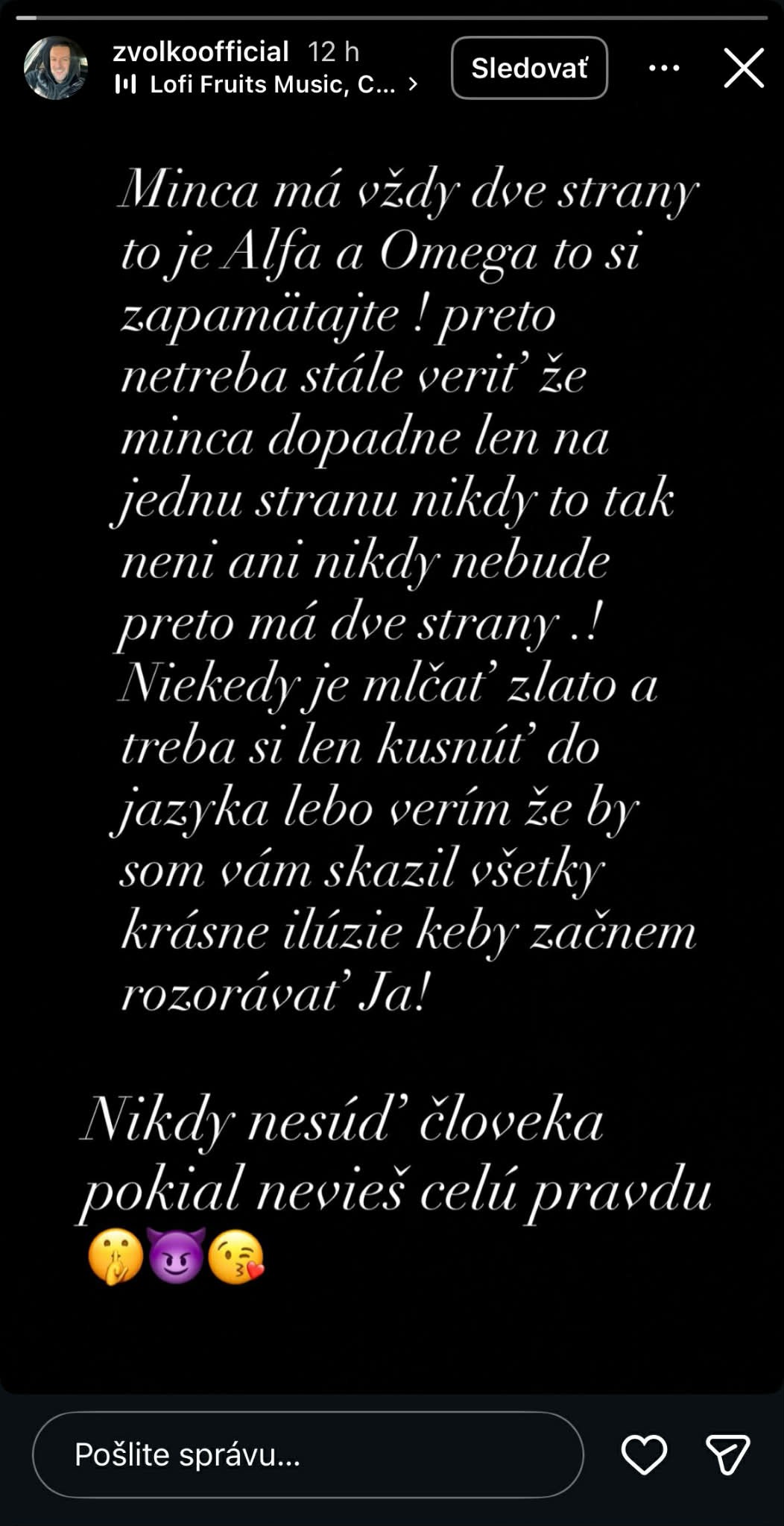 Exmanžel speváčky Mirgovej Peter Zvolenský napísal drsný príspevok.
