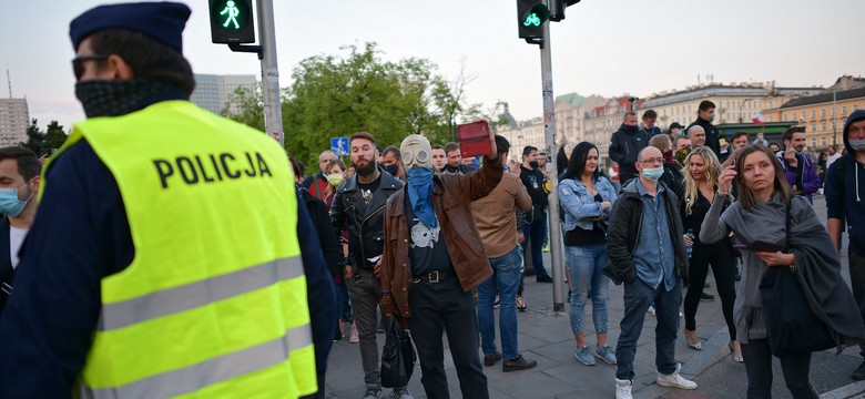 Protest przedsiębiorców. Sanepid nałożył kary pieniężne na uczestników