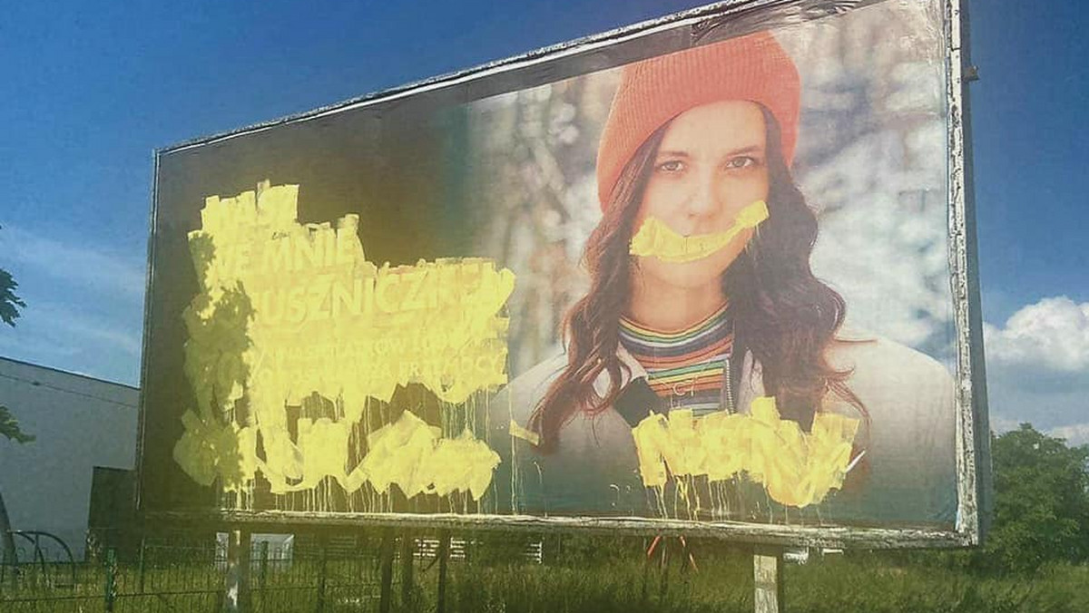 Świdnica: zniszczono billboard "LGBT+ja"