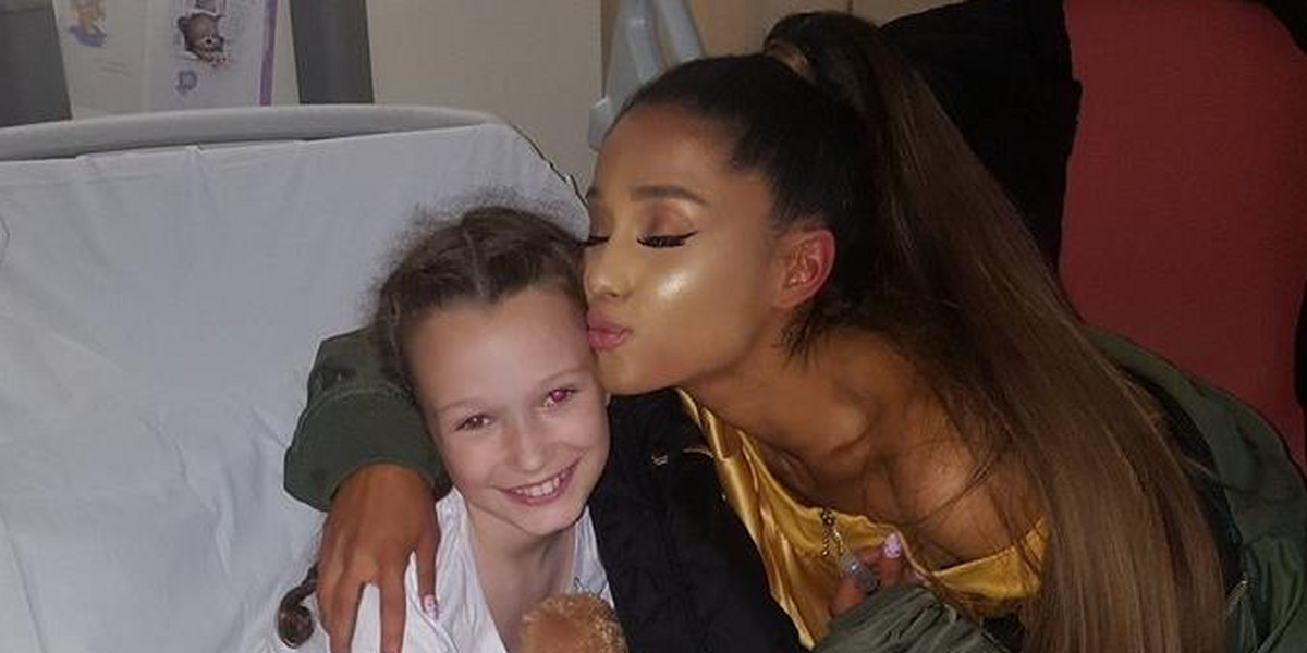 Ariana Grande w szpitalu w Manchesterze