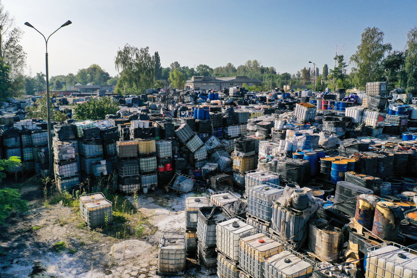 Likwidacja składowiska toksycznych odpadów w Mysłowicach 