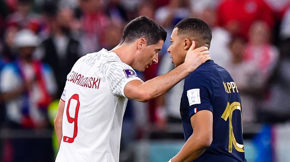 Robert Lewandowski i Kylian Mbappe