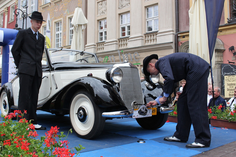 Zlot Zabytkowych Mercedesów w Poznaniu 2014