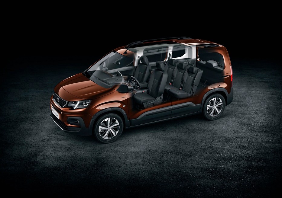 A Peugeot Rifter és társai két méretben is rendelhetőek