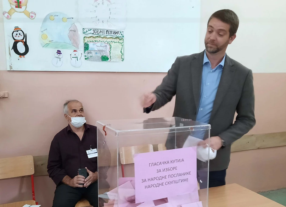 Kandidat SNS za gradonačelnika Nikola Dašić