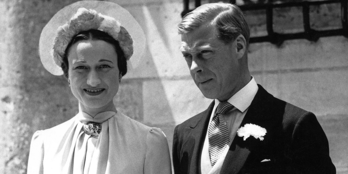 Król Edward VIII i Wallis Simpson