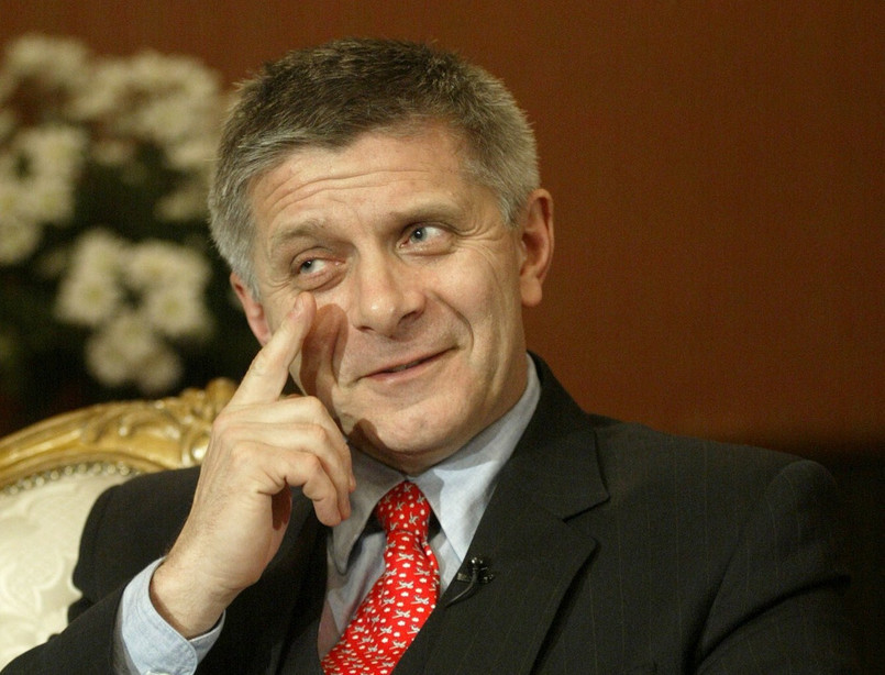 Prezes NBP Marek Belka