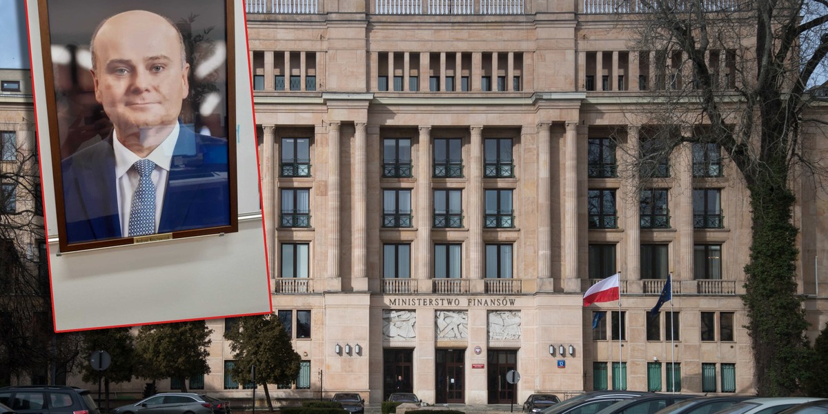 Andrzej Kosztowniak też upamiętnił samego siebie w swoim resorcie.