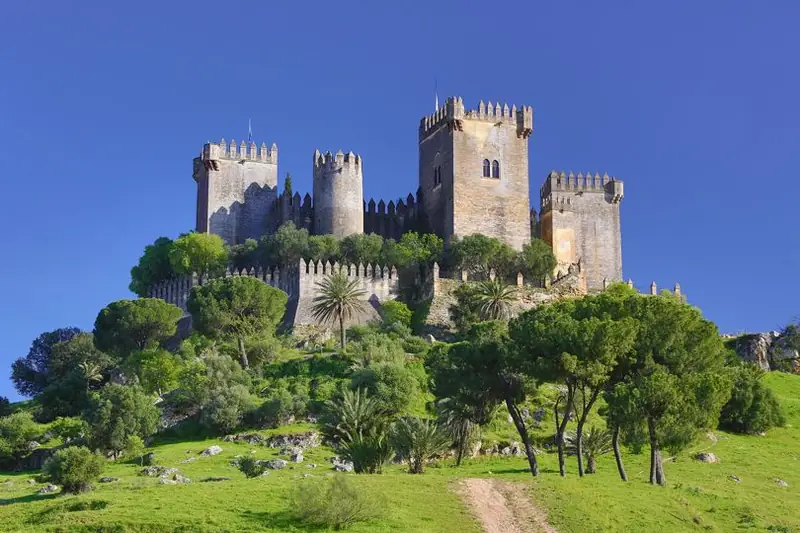 Castillo de Almodóvar del Río, Kordoba, Hiszpania