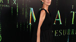 Carrie-Anne Moss na premierze filmu "Matrix Zmartwychwstania"