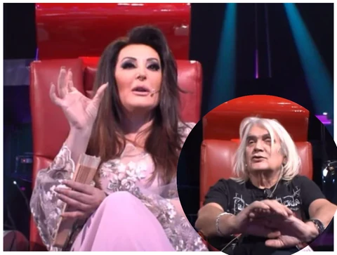 Dragana Mirković i Bora Đorđević (Foto: Screenshot TV Pink)