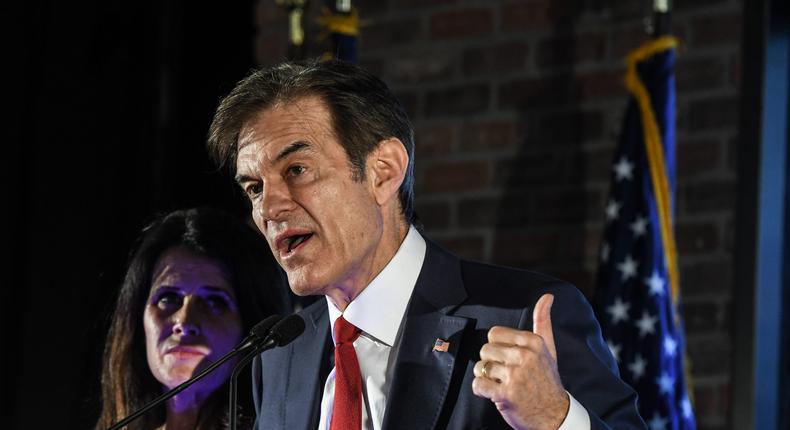 Dr. Mehmet Oz has warned of fostering an emotional addiction to marijuana among young people in Pennsylvania.