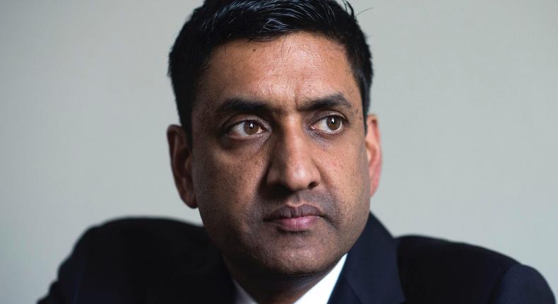 Democratic Rep. Ro Khanna of California has emerged as a leading progressive voice in Congress.Tom Williams/Getty Images