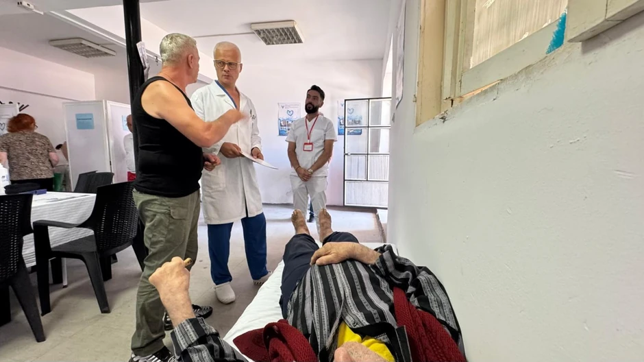 Lekarski tim UKC Niš u selu nadomak Niša