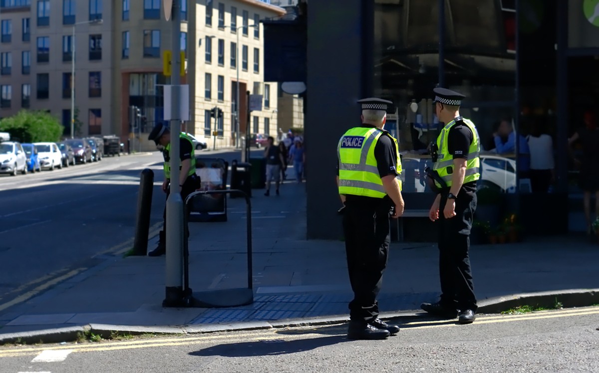 Policja Edynburg Szkocja