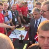 Aleksandar Vučić na manifestaciji "Belmužijada" u Svrljigu