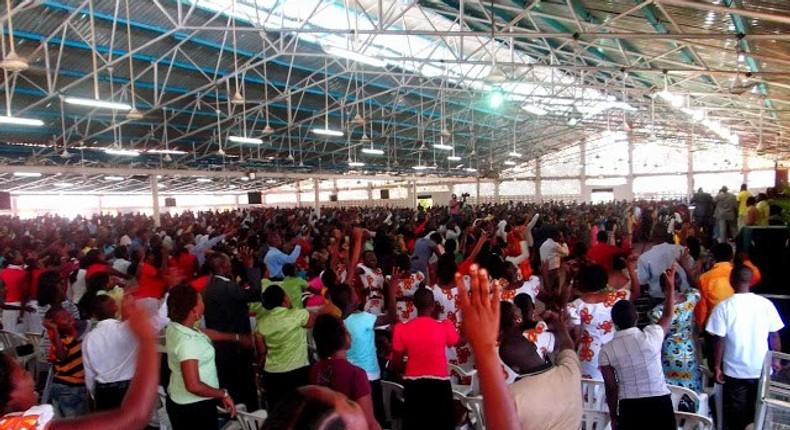 MFM members praying