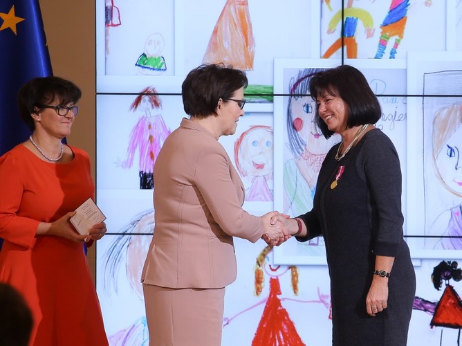 Joanna Kluzik-Rostkowska, Ewa Kopacz i Elżbieta Adamowska