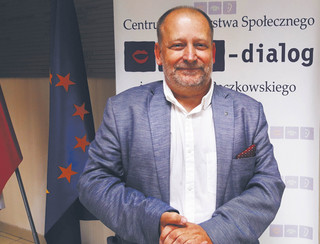 Sławomir Wittkowicz, członek prezydium Forum Związków Zawodowych, przewodniczący WZZ „Forum-Oświata”
