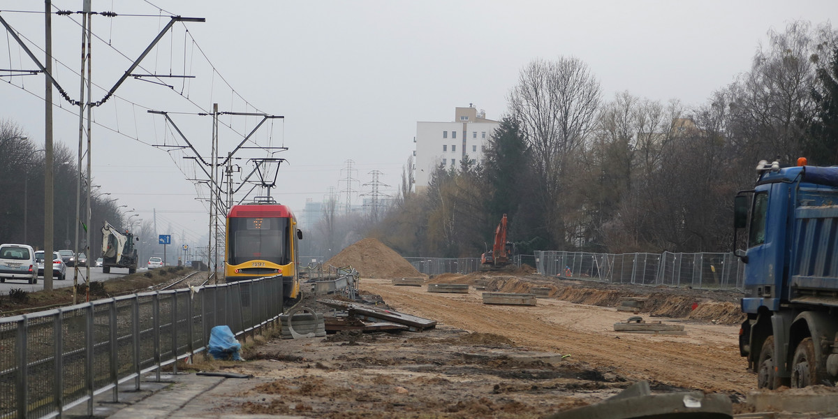 Od marca tramwaje przestaną jeździć wzdłuż ul. Wołoskiej