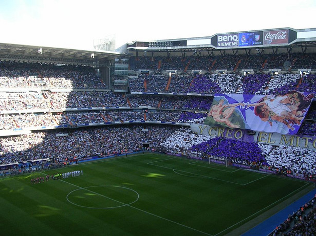 Stadion Realu Madryt. To na nim zostanie rozegrany el clasico