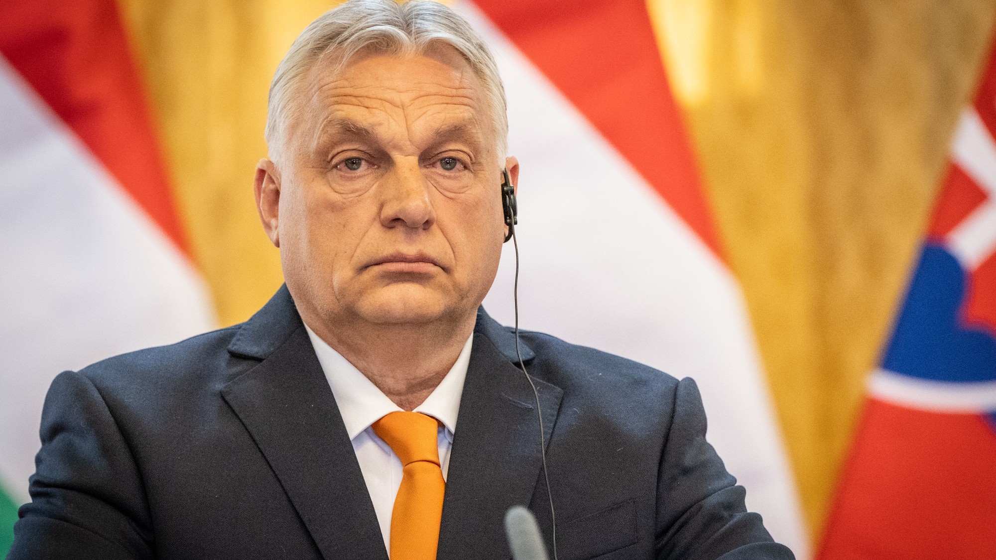 Viktor Orbán na Úrade vlády SR 28.4.2025
