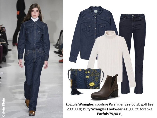 Jesień w denimie. Trendy z wybiegów