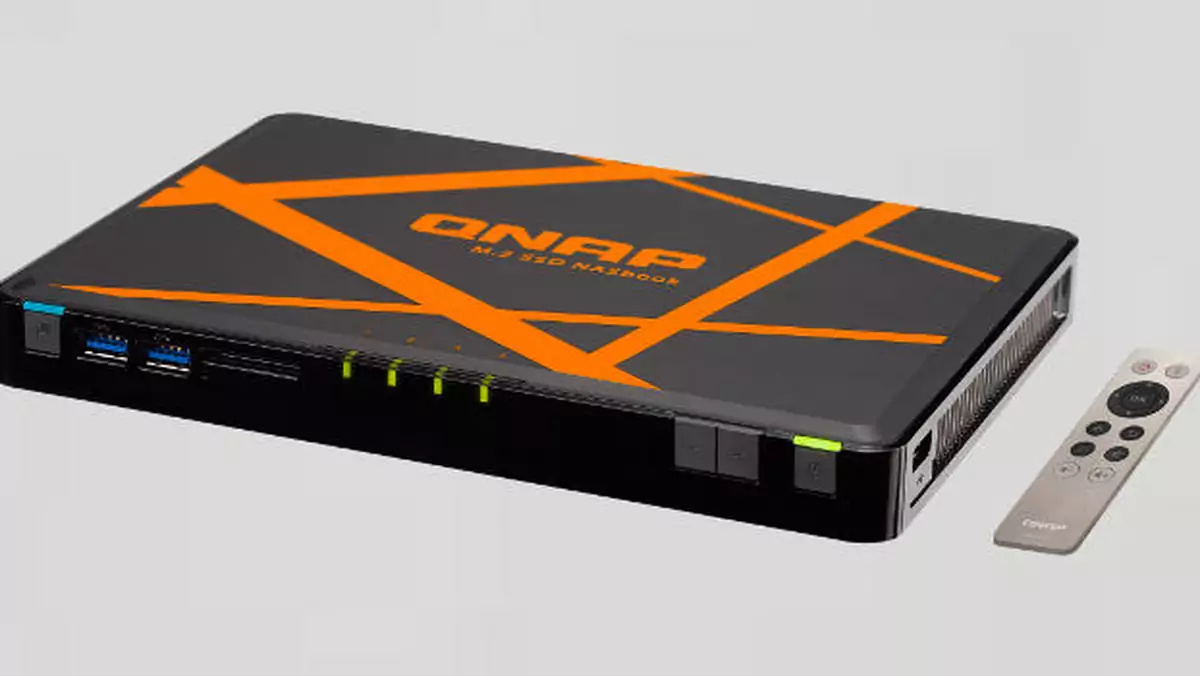 QNAP NASbook TBS-453A - NAS ze slotami M.2 dla SSD
