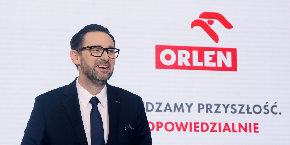Prezes Orlenu Daniel Obajtek przedstawił najnowsze wyniki finansowe koncernu.