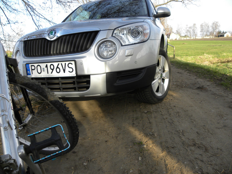 Skoda Yeti i rower