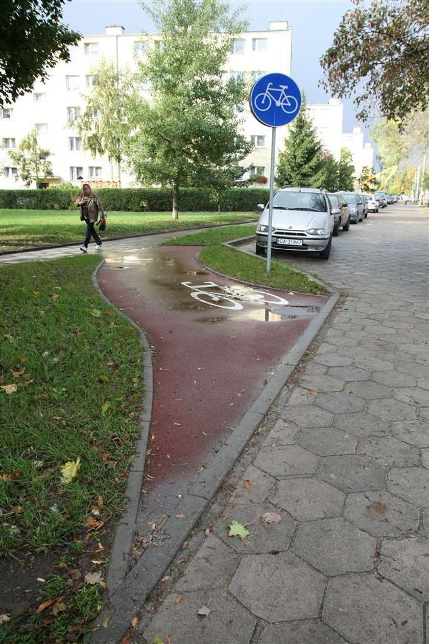 Absurd! Zobacz, ile metrów ma ścieżka rowerowa w Gdyni!