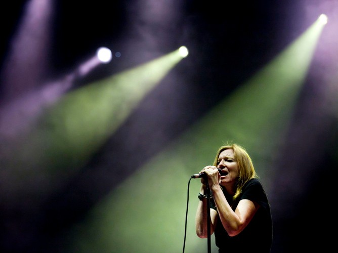 Beth Gibbons z Portishead na festiwalu EXIT w Serbii