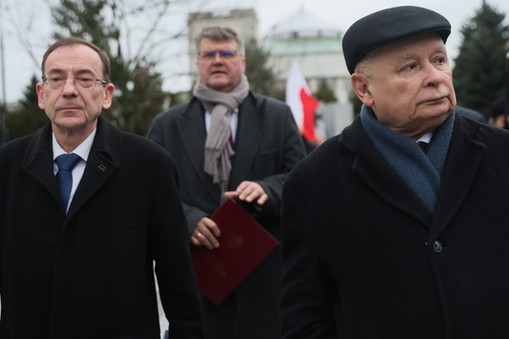 Mariusz Kamiński, Maciej Wąsik i Jarosław Kaczyński