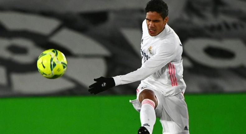 Old Trafford bound - Real Madrid's Raphael Varane is about to move to Manchester United, according to British media reports Creator: GABRIEL BOUYS