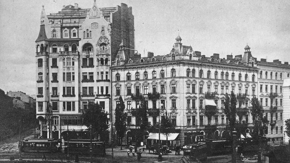 Plac około roku 1913