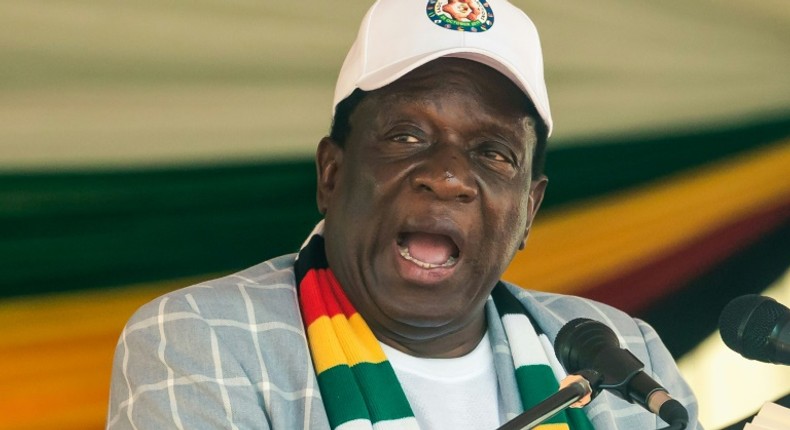 Zimbabwe President Emmerson Mnangagwa's government has denied any crisis