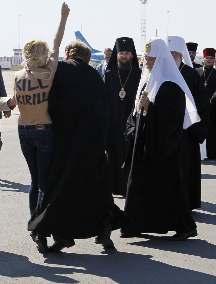 Atak na rosyjskiego patriarchę