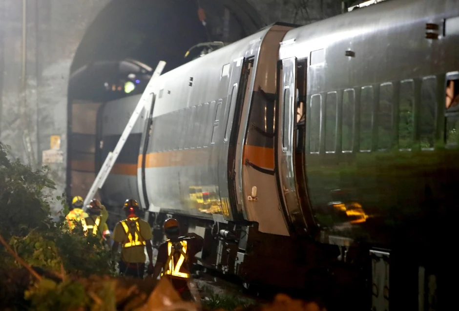 Železnička nesreća u Hualienu