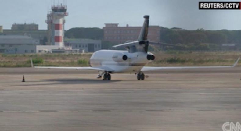 Sardinia private jet