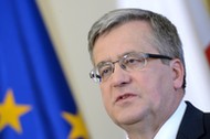 Prezydent Bronisław Komorowski