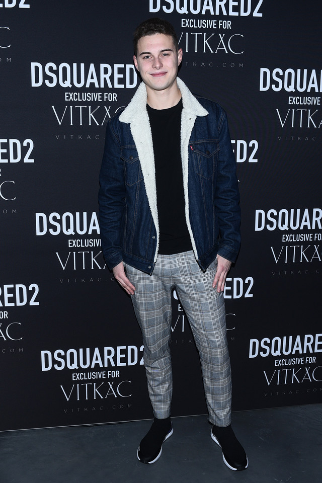 Prezentacja kolekcji Dsquared2: Adam Zdrójkowski 